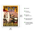thumbnail image 2 of February Fiestas in Havana - January 30 to February 28 1937 - Dance Music Historical Pageants - Vintage Travel Poster by Mario Carreño c.1937 - Fine Art Matte Paper Print (Unframed) 16x20in, 2 of 4