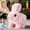 Pink, variant on AoDai Easter realistic rabbit toy, interactive rabbit, realistic rabbit - can jump, twitch and shake ears