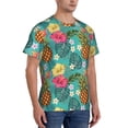 thumbnail image 5 of Rocae Pineapple for Men's Moisture-Wicking Crew Tee - T-Shirt for Sports, Outdoor Activities, and Casual WearMedium, 5 of 9