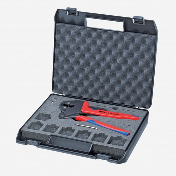 Knipex Crimp System Pliers for Exchangeable Crimping Dies w/ Case