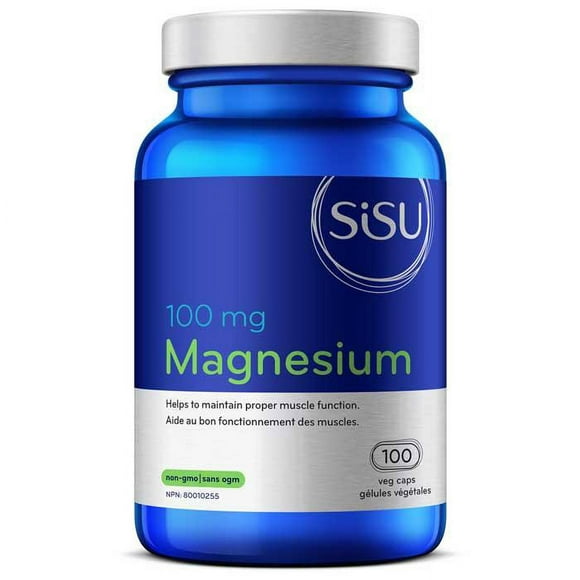 Sisu - Magnésium 100 mg, 100 Capsules