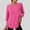 Hot Pink/womens sweatshirts clearance sale, variant on yardsong Women's Workout Tops Crew Neck 3/4 Sleeve Quick Dry Gym Track T Shirt Fall Basic Sun Protection Shirts for Hiking Running Fitness Gray,S