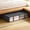 Gray, variant on Fiaya Women Under Bed Black Storage Bag, Foldable Clothes Organizer with Clear Window, Dustproof Blanket Container for Bedroom