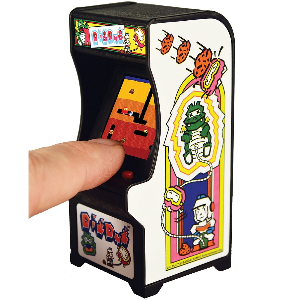 Dig Dug Miniature Arcade Game Cabinet Sound Plays Like