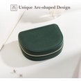 thumbnail image 4 of Caja de almacenamiento de joyas para anillos, aretes - Verde, 4 of 4