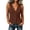 #0055-Coffee, variant on Vests for Women V Neck Sleeveless Tailored Hem Vest Button Front Sleeveless Layering Tops Slim Tailored Fit Business Casual Layering Wrinkle Resistant Boho Tops for Women