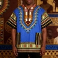 thumbnail image 2 of CONZONE Men's T-Shirts Short Sleeve T Shirts for Men Casual Crew Neck Retro African Print Lightweight Tees Soft Cozy Athletic Tops, 2 of 6
