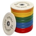 thumbnail image 3 of Everyday Essentials Color Coded Olympic Bumper Plate Weight Plate with Steel Hub, 370 Lbs., 3 of 9