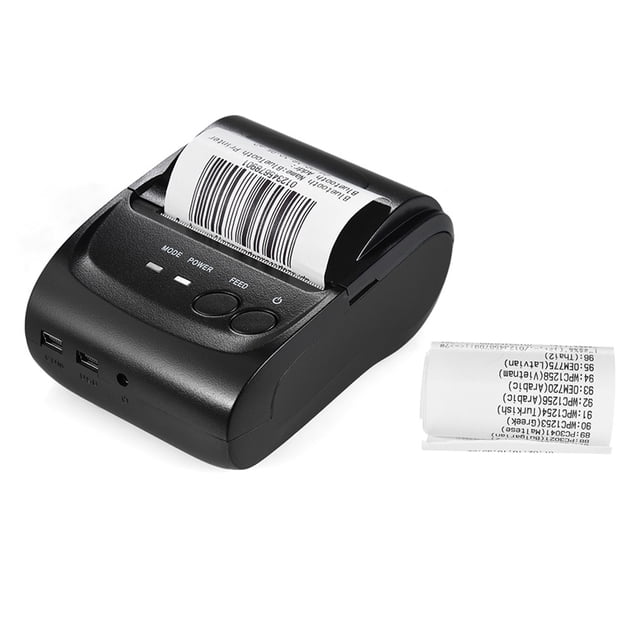 POS-5802DD Portable Wireless USB Thermal Printer Receipt Ticket POS Printing for iOS Android Windows