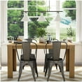 thumbnail image 2 of Heavenly Collection Metal Dining Chair SET OF 2, 2 of 7