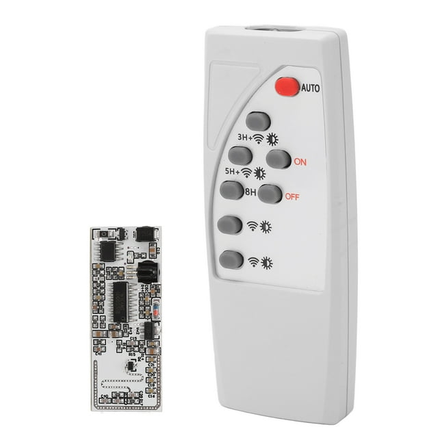 Solar Lamp Module, Various Modes Remote Controls Easy Operation Solar Light Circuit Board For 3.7V 7.4V Batteries