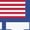 Blue, variant on Kids USA Shirt - Graphic Tees - American Flag 4th of July Patriotic Timeless Age 6 to 15