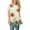 White womens tops summer, variant on USSUMA Womens Tops Casual Women Classic Summer Floral Print Short Sleeve Plus Tunics Irregular Hem Tunic Tops Flowy Blouses Shirt Ladies Tops Trendy