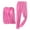 Hot Pink, variant on Pajama Sets for Women Casual Loungewear Long Sleeve Tops with Build in Bra Long Pants 2 Piece Pjs Sets Sleepwear