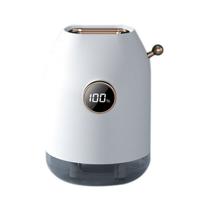Mistaha Dual Spray Nozzle Aroma Diffuser Humidifier 3 Levels Adjustable Mist Modes with B-attery Cell Display 500ML Big Capacity Water T-ank USB Type C C-harging Port Powered Operated Portable Home