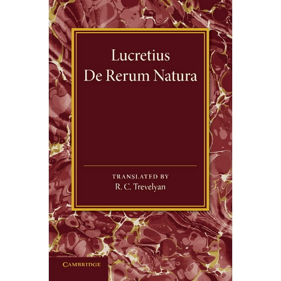 Lucretius (Paperback) by R C Trevelyan, Lucretius