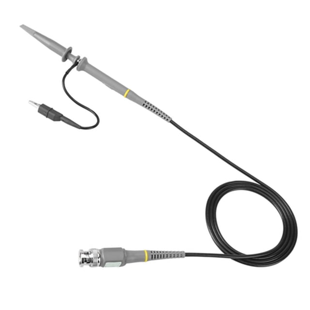 Sondas de Osciloscopio Bnc de 100 MHz, Cable de PrueBa Conmutable 1x/10x Punta de Gancho Desmontable Anillos Marcadores de Estabilidad Y Confiabilidad CEDER CE Fundas