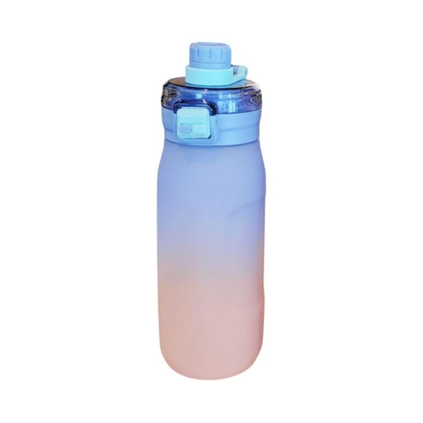 Yhmxh Utensilios de cocina Botella de agua deportiva de 900 ml con tapa doble, ideal para deportes al aire libre, para hombres y mujeres. Muebles para cocina Accesorios de cocina