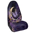 thumbnail image 2 of XYZCANDO 1 Pack Car Seat Towel Cover Sweatproof Waterproof, Compatible with Truck Seat Auto Interior Car Interior Terry Cloth Car Seat Covers(Purple Butterfly Rose Design), 2 of 7