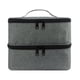 thumbnail image 1 of Injueey Bolsa de almacenamiento de esmalte de uñas 30 rejillas para juegos de manicura Lápiz labial de aceite esencial Almacenamiento y organización del hogar Gris, 1 of 1
