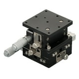 ALL-CARB 60 X 60mm XYZ 3 Axis Linear Stage, Trimming Bearing Tuning Platform Sliding Table Manual Linear Positioning Stage Optical Laboratory Precisio