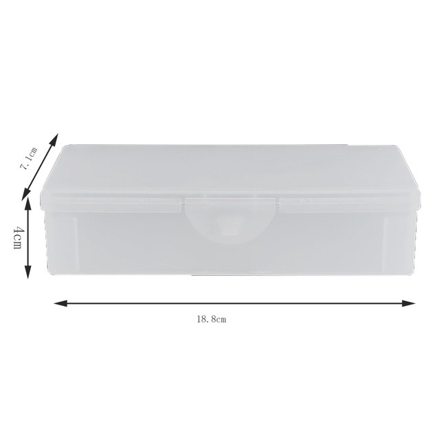 Dvruxg Boîte de Rangement Boîte de Rangement en Plastique Boîte d'Emballage Portable Boîte Vide Rangement