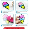 thumbnail image 4 of 4pcs - 2.6mm Mini Fuse Beads Boards, Large Clear Pegboards Kits, with Gift 4 Lroning Paper (4), 4 of 6