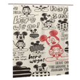thumbnail image 2 of Cortina de ducha de Mickey Mouse con dibujos animados, cortinas de ducha para baño con 12 ganchos, impermeable, lavable, poliéster, juego de decoración para el baño, 60 x 72 pulgadas, plástico, 2 of 8