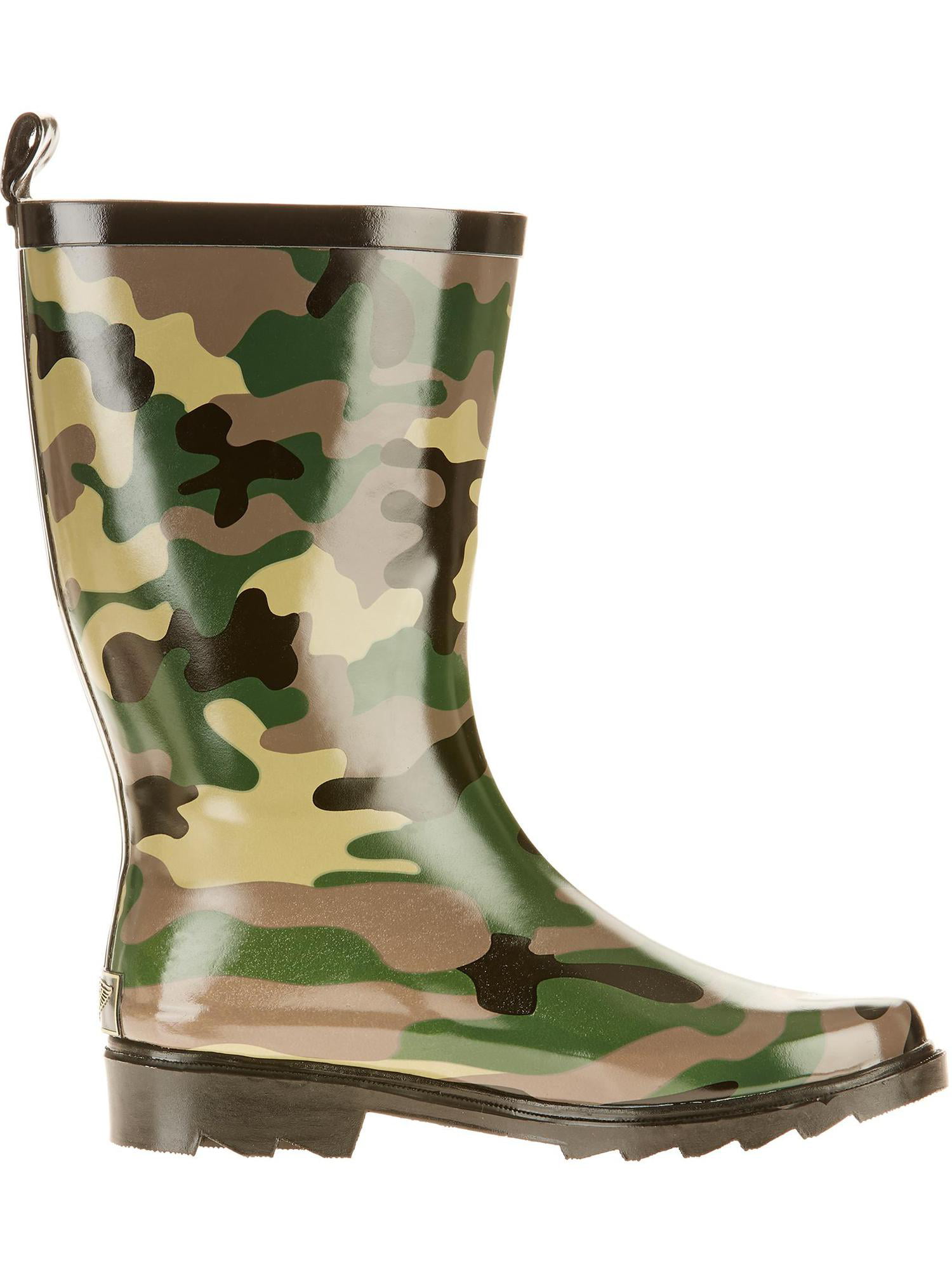 Kids Boys Wellington Boots Wellies Rainy Boots Camouflage Camo All sizes 
