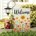 thumbnail image 3 of Fall Welcome Flowers Fall Garden Flags 12.5"x18" Double Side,Small Yard Flags for Outside,Outdoor Fall Decor,Autumn Funny Garden Flag Yard Decoration, 3 of 4