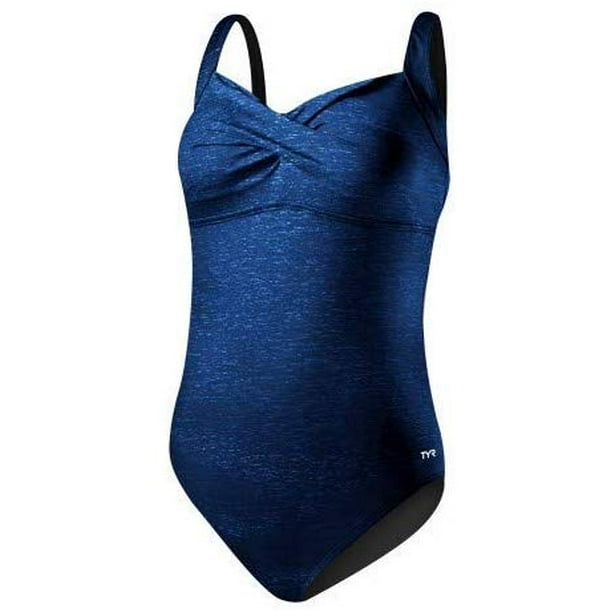 Tyr Women S Mantra Twisted Bra Controlfit Plus One Piece Turquoise 22w Walmart Com