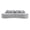 Light Gray, variant on BOFANG Large Curved 4-Seat Antique White Sofa, Soft Flannelette, No Assembly, Minimalist