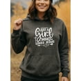 thumbnail image 2 of Christian Blessed Hoodie for Men Women, Faith Pullover Hooded Sweatshirt, Cozy Cotton Poly Blend, Inspirational Casual Outfit, 2 of 5