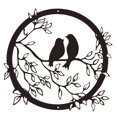 thumbnail image 2 of Clearance Hangs under $10,Birds On Art Branches Wall Decoration Garden Wall Art Signs Welcome Sign Hanging Outdoor Wall Decor Bedroom Garden Decor Decorations For House, 2 of 9