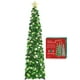 thumbnail image 1 of Árbol de Navidad HMASYO 1,5 m con luces y oropel verde, 1 of 9