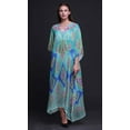thumbnail image 2 of Phagun Caftan Damassé pour Femmes, Tenue d'Intérieur de Vacances, Robe Maxi, Couvre-Maillot de Plage-S-M-L, 2 of 4
