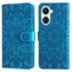 thumbnail image 4 of Funda tipo cartera GANGXUN para Huawei Nova 10 SE , diseño girasol, cuero PU, soporte, cierre magnético, tarjetero, 4 of 5