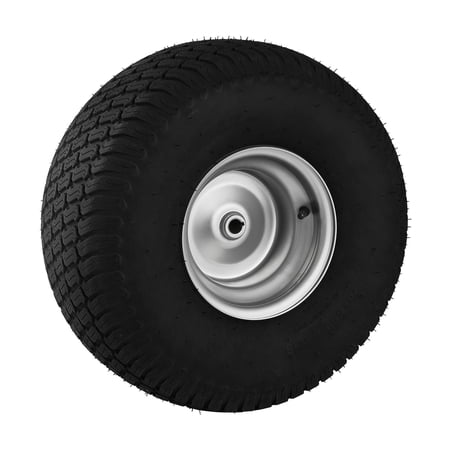 Heavy-Duty 20x8-8 Tractor Tires with Rims 2-Pack Tubeless Lawn Mower Wheels 3.5 Offset Hub for Riding Mowers and Garden Tractors