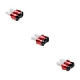 thumbnail image 1 of Guardoinrt 2pcs/set Motorcycle Grips Handlebar Ends Amp Up Bike S Style And Performance Red 3Set, 1 of 6