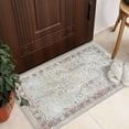thumbnail image 4 of GLN Rugs Samarkand - Indoor, Machine Washable Area Rug - 2'x3' Turkish - Light Blue Home Carpet, 4 of 8
