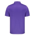 thumbnail image 3 of Men's Cutter & Buck  Heather Purple Kansas State Wildcats Vault Forge Eco Stretch Recycled Polo, 3 of 3