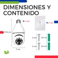 thumbnail image 4 of Cam-f Camara Tipo Foco De Seguridad Slim Company Wifi Ip Socket Vision Nocturna Color Blanco, 4 of 8