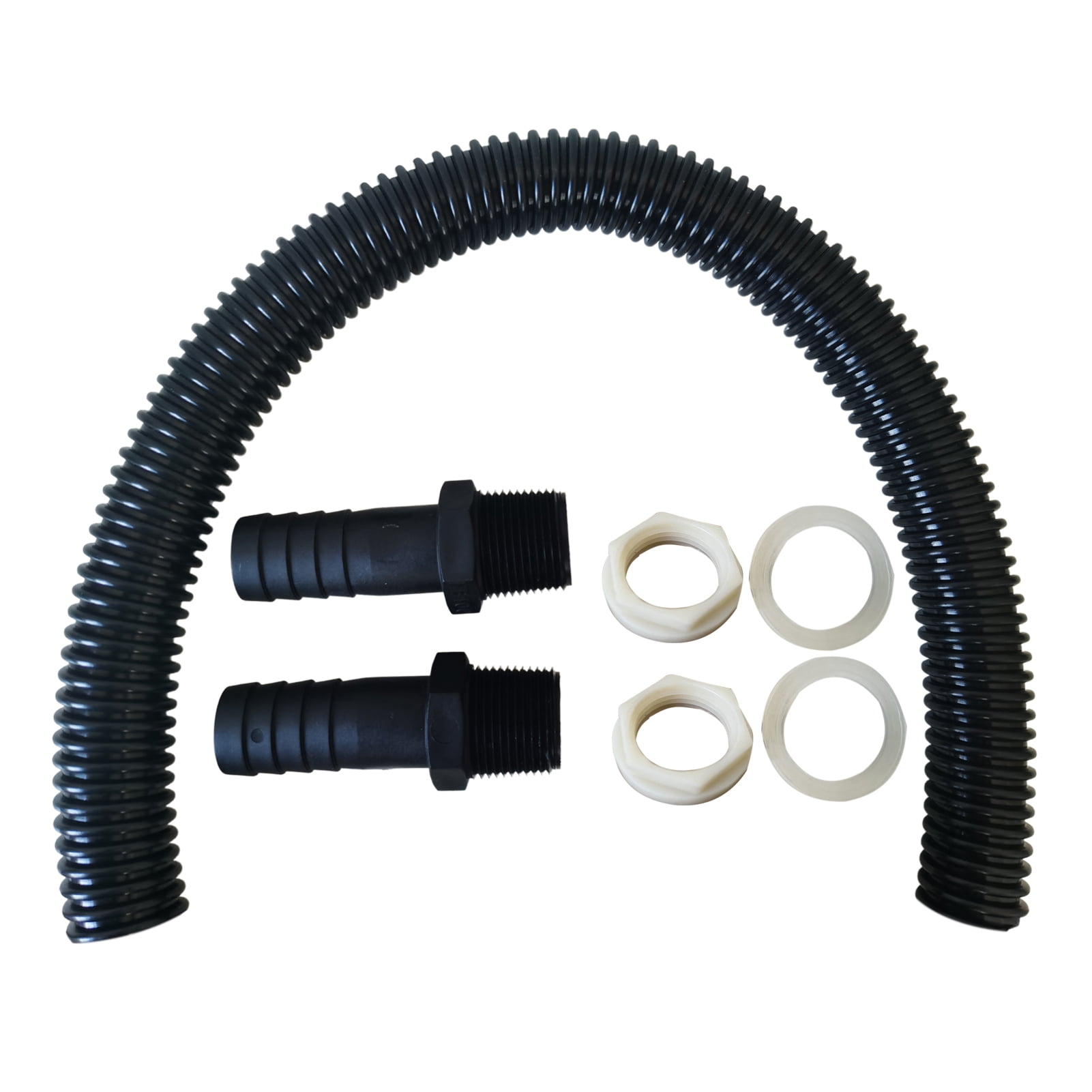 RIBBED HOSE 1" 25mm FOR PUMPS WATERFALLS FILTERS POND WATER FEATURES 