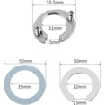 thumbnail image 2 of Outil de Fixation de Robinet, Capuchon en Acier Inoxydable C-nut Offrant une Sécurité Anti-Dérapante, Matériau de Haute Qualité pour une Installation Durable et Résistante à la Rouille, Design Facile à Installer pour Votre Robinet de Cuisine, 2 of 5