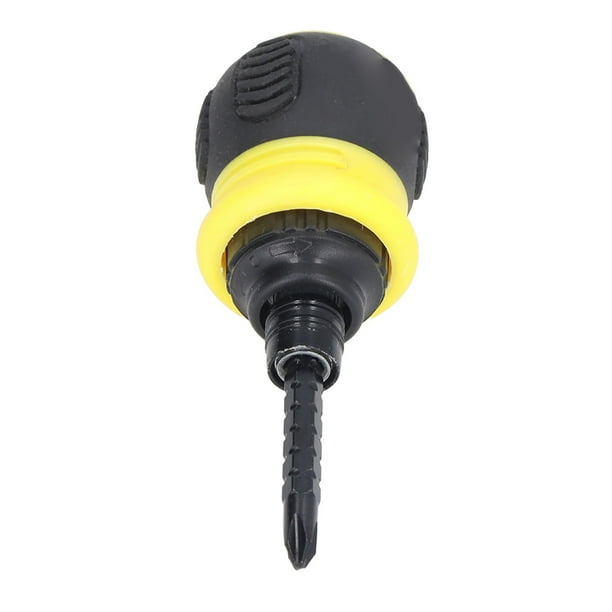 Mini Tournevis à Cliquet – Multifonction, Porte-embouts Fendu, Super Pratique Au Quotidien