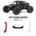 thumbnail image 2 of ZLight 1pcs 1/7 Front Rear Bumpers Anti-collision Board Aluminum Alloy Anti-collision Rc Front Rear Bumpers Anti-collision Board For 6S Black, 2 of 6
