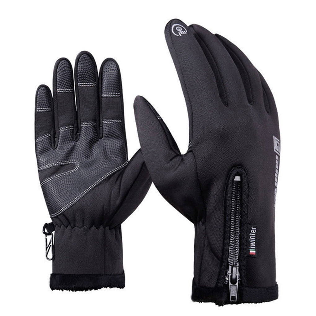 Men/Women Insulated Gloves Outdoor Winter Warm Thermal Riding Skiing Waterproof 