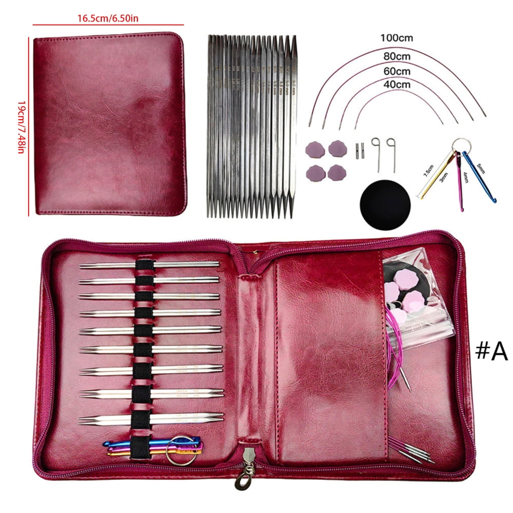 lanema Interchangeable Crochet Needle Circulars Knittings Needle Set for Crochet Lovers