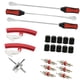 thumbnail image 3 of Palancas de cuchara para neumáticos,Palancas de cuchara para neumáticos de 14,5 pulgadas Herramientas para cambiar neumáticos,Juego de cucharas para neumáticos,herramienta para válvulas,6, 3 of 8