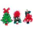 thumbnail image 1 of 3 Pcs Décorations de Cheveux de Noël Bijoux de Cheveux Charmants Belles Barrettes, 1 of 4
